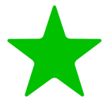 Green star icon